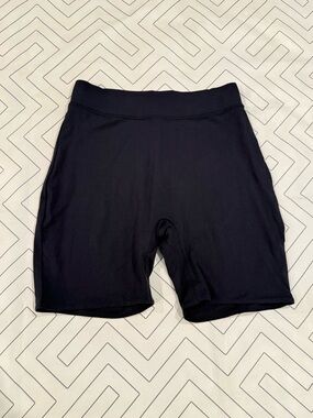 Nuuds Black Bike Shorts